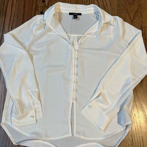 white blouse, worn once